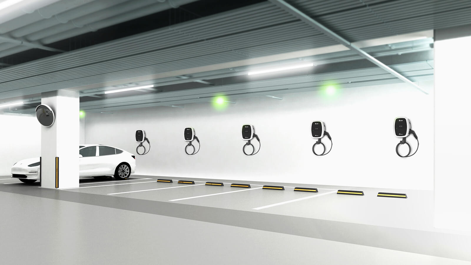 Delta AC Mini Plus Charger-Small Simple and Smart for Home and Commercial Charging Applications