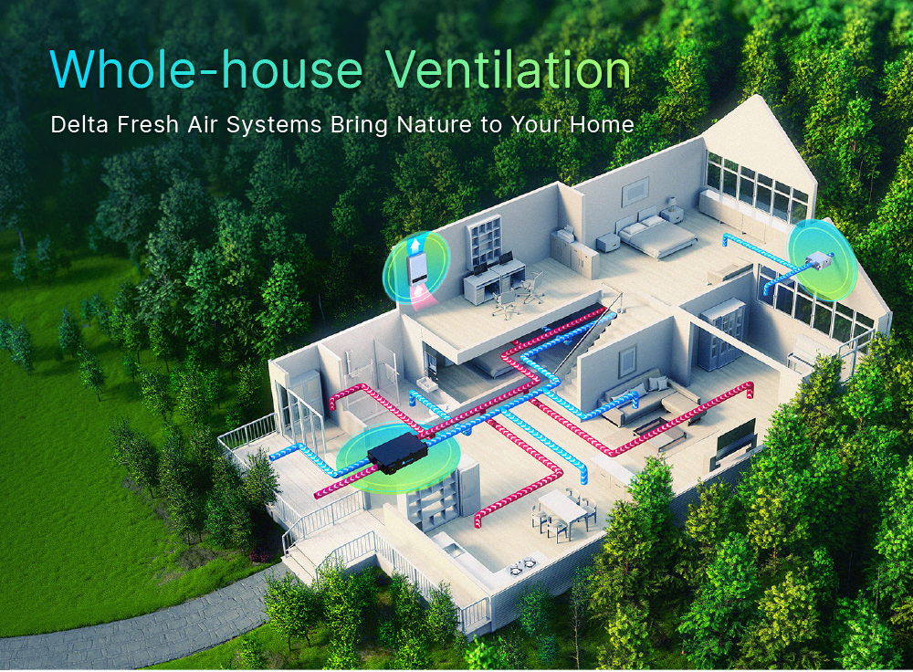 Whole-house Ventilation Delta Fresh Air Systems Bring Nature to Your Home