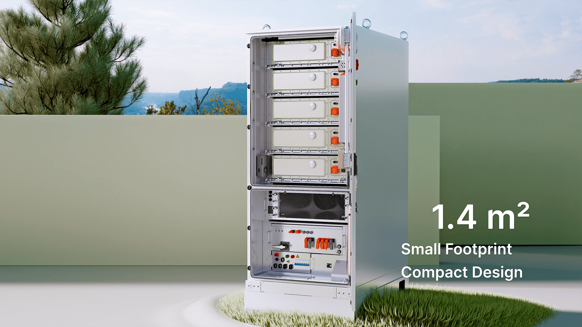 energy storage-DELTerraC-Feature Highlights-Optimized Footprint